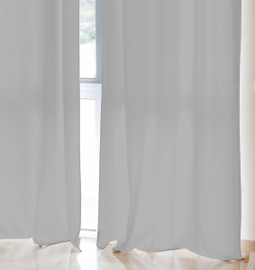 Cortina liso gris