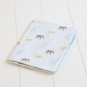 Funda nórdica de cuna Animales de la sabana