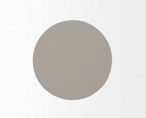 Alfombra redonda básica gris