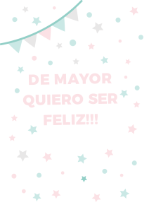 Vinilo adhesivo de mayor quiero ser feliz