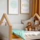 Edredón de cama infantil noche estrellada mostaza reversible mint. Colcha nórdica Estrellita la Valiente, confección propia en España. Tejido 100% algodón orgánico