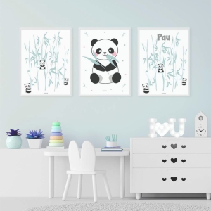 Las láminas personalizadas son un regalo muy original para un baby shower.