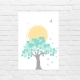 Lámina naturaleza árbol mint