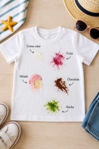 Manchas en ropa de bebé