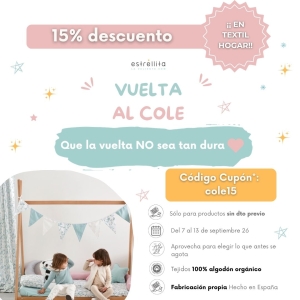 Cupón descuento vuelta al cole 26Estrellita la Valiente