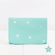 Cambiador bebe plegable de paseo mint estrellas blancas